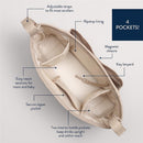Itzy Ritzy Belong Carry-All Caddy - Toast Image 5