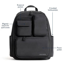 Itzy Ritzy - Belong Utility Backpack, Black Image 2