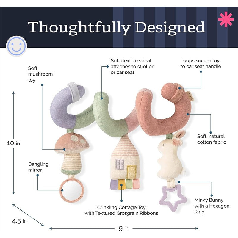 Itzy Ritzy - Bitzy Bespoke Itzy Bitzy Spiral, Pastel Image 6