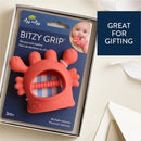 Itzy Ritzy Grip™ Silicone Mitt Teether - Crab Image 5