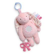 Itzy Ritzy Bitzy Traveler Sensory Developmental Toy - Bunny Image 1