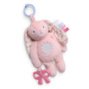 Itzy Ritzy Bitzy Traveler Sensory Developmental Toy - Bunny Image 1