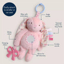 Itzy Ritzy Bitzy Traveler Sensory Developmental Toy - Bunny Image 3