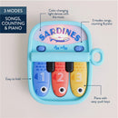 Itzy Ritzy Bitzy Tunes™ Sardines Light-Up Interactive Piano Toy Image 3