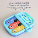 Itzy Ritzy Bitzy Tunes™ Sardines Light-Up Interactive Piano Toy Image 4