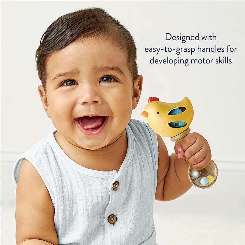 Itzy Ritzy Bjamboree Rhythm & Rattle Gift Set Farm Image 4