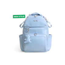 Itzy Ritzy - Boss Plus™ Large Diaper Bag Backpack - Teddy Blue Image 1