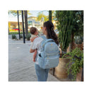 Itzy Ritzy - Boss Plus™ Large Diaper Bag Backpack - Teddy Blue Image 11