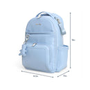 Itzy Ritzy - Boss Plus™ Large Diaper Bag Backpack - Teddy Blue Image 7
