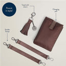 Itzy Ritzy - Boss Tote™ Diaper Bag With Changing Pad Espresso Image 8