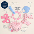 Itzy Ritzy Busy Ring Teething Activity Toy Coquette Image 3