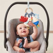 Itzy Ritzy Busy Ring Teething Activity Toy - Nautical Image 2