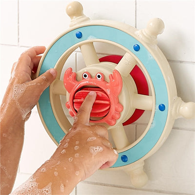 Itzy Ritzy Captain Bath Steering Wheel - Crab Image 1