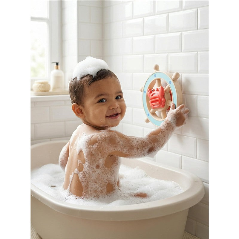 Itzy Ritzy Captain Bath Steering Wheel - Crab Image 2