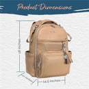 Itzy Ritzy - Chai Latte Boss Plus™ Backpack Diaper Bag Image 10