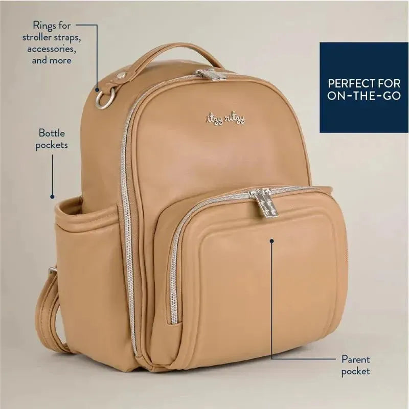 baby diaper bag backpack leather Itzy Ritzy Mini Plus Diaper Bag