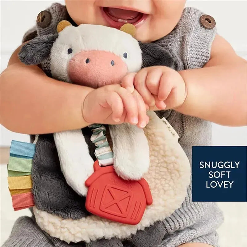 Itzy Ritzy - Cow Itzy Friends Lovey™ Plush Image 3