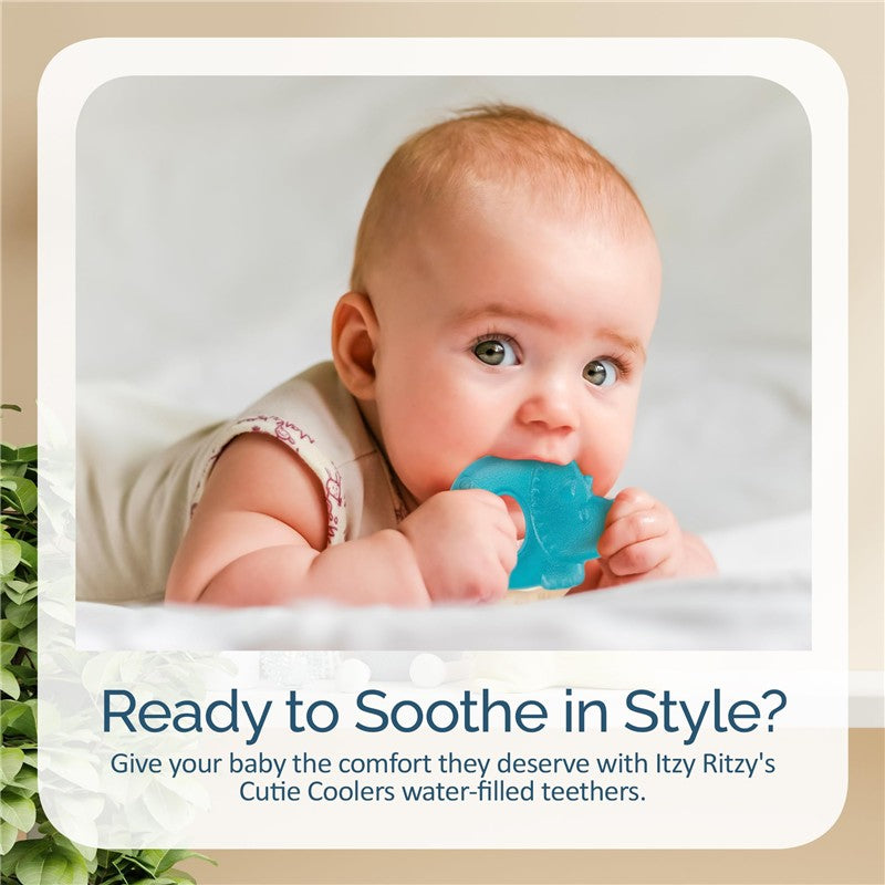 Itzy Ritzy - Cute 'N Cool Water Filled Teether Dino (3-Pack) Image 6