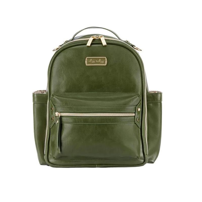Itzy Ritzy - Diaper Bag Mini Backpack Olive Image 1