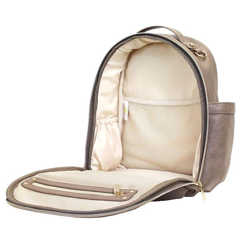 Itzy Ritzy - Diaper Bag Mini Backpack Taupe Image 3
