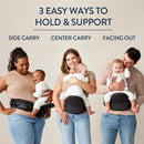 Itzy Ritzy - Hip Seat Baby Carrier 3 Ways to Hold & Support Babies Image 2