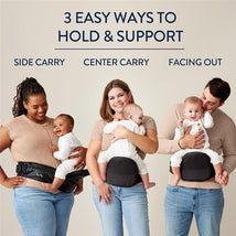 Itzy Ritzy - Hip Seat Baby Carrier 3 Ways to Hold & Support Babies Image 2