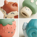 Itzy Ritzy Finger Puppet Bath Toy Set - Multicolor Image 5