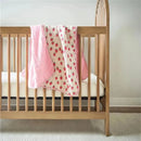 Itzy Ritzy - Itzy Blanket™, Strawberries + Cream Image 3
