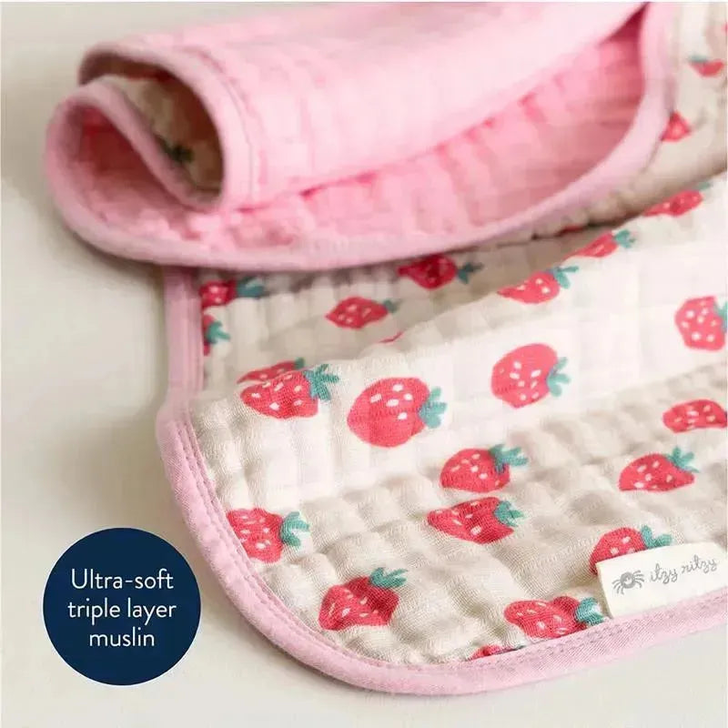Itzy Ritzy - Itzy Blanket™, Strawberries + Cream Image 4