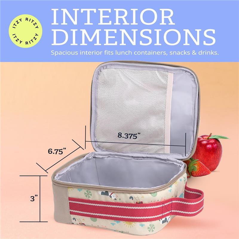 Itzy Ritzy Itzy Lunch Box™ Toddler Bag, Farm Friends Image 5