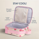 Itzy Ritzy Itzy Lunch Box™ Toddler Bag, Strawberries and Cream Image 3