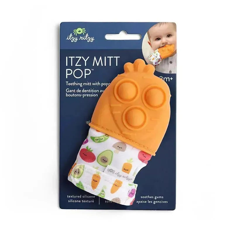 Itzy Ritzy - Itzy Mitt Pop™, Carrot Image 7