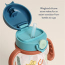 Itzy Ritzy - Itzy Sips Straw Cup With Snap-Close Lid, Giddy Up! Image 2