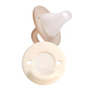 Itzy Ritzy Latch & Soothe Breastlike Pacifier - Taupe Image 3