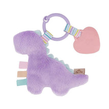 Itzy Ritzy - Lilac Dino Itzy Pal Plush Teether Image 2