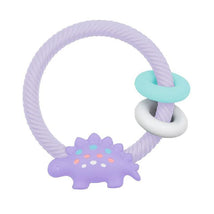 Itzy Ritzy - Lilac Dino Ritzy Rattle Image 1