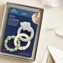 Itzy Ritzy - Linkable Teething Ring Set, Elephant Image 3