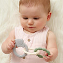 Itzy Ritzy - Linkable Teething Ring Set, Elephant Image 5