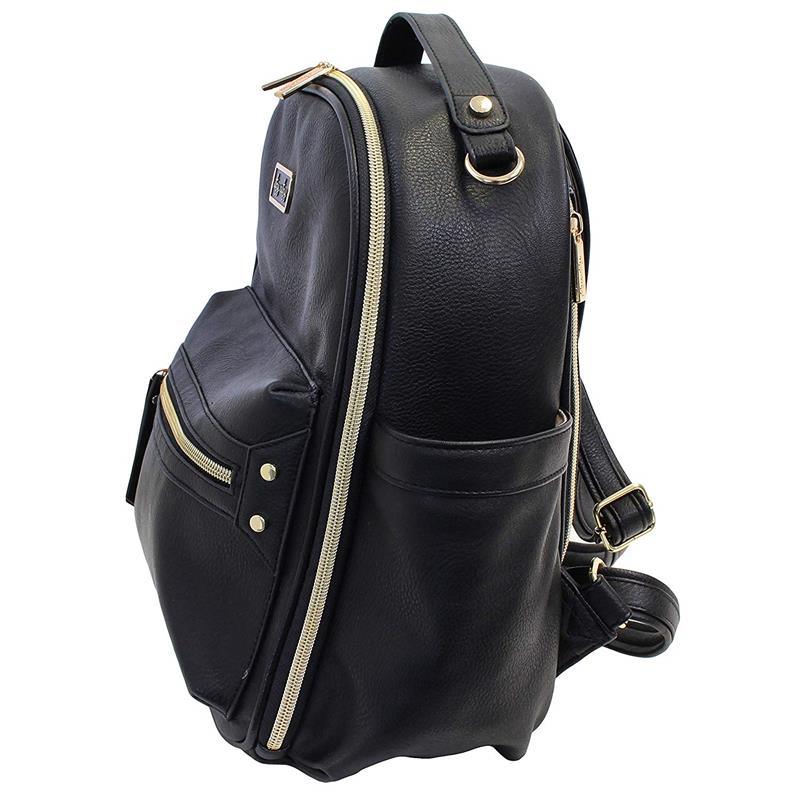 Itzy Ritzy - Diaper Bag Mini Backpack, Black Image 4