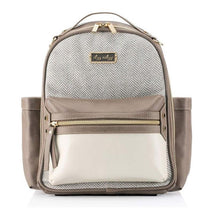 Itzy Ritzy - Diaper Bag Mini Backpack Vanilla Latte Image 1