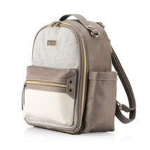 Itzy Ritzy - Diaper Bag Mini Backpack Vanilla Latte Image 2