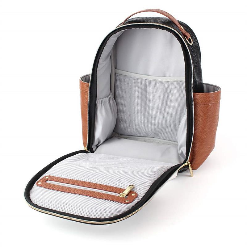Itzy Ritzy - Diaper Bag Mini Backpack Coffee & Cream Image 4