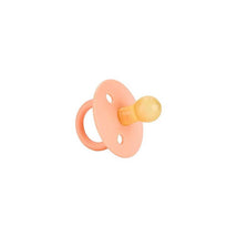 Itzy Ritzy - 2Pk Apricot & Terracotta Natural Rubber Pacifiers Image 2