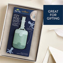 Itzy Ritzy Pacifier Holder - Dual-Sided Pacifier Case with Strap to Keep Clean & Dirty Pacifiers Separate, Paci Holder for Diaper Bag & Stroller (P Image 5