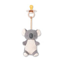 Itzy Ritzy - Pacifiers With Natural Rubber And Soft Cotton Lovey Koala Image 1