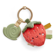 Itzy Ritzy- Pal™ Plush + Teether, Strawberry Image 1
