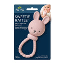 Itzy Ritzy - Pink Bunny Sweetie Rattle Image 8