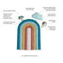 Itzy Ritzy - Play Mat With Toys Rainbow Image 3