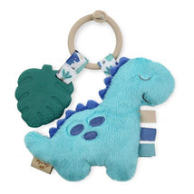 Itzy Ritzy - Plush Pal Silicone Teether, Dino Image 1