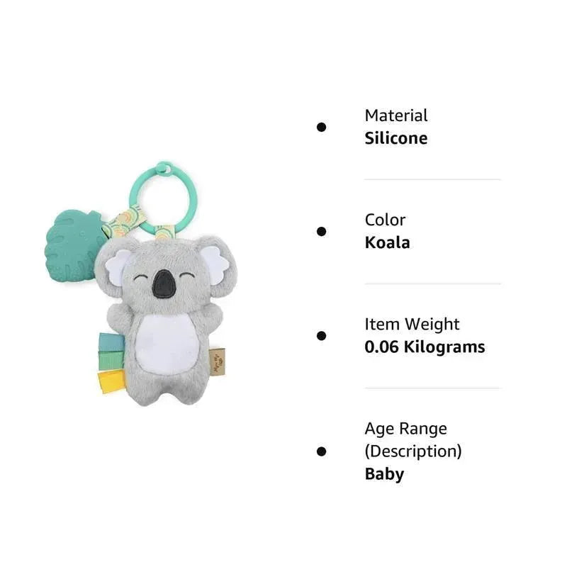 Itzy Ritzy - Plush Pal Silicone Teether, Koala Image 3